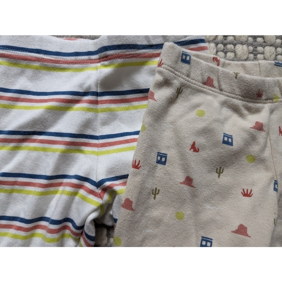 Pair of Pact baby leggings size 6-9 months - Picture 3 of 4